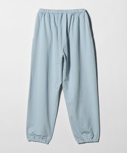 6 スウェットパンツ ジャージ 「6(ROKU)」コットンウラケ ギャザー