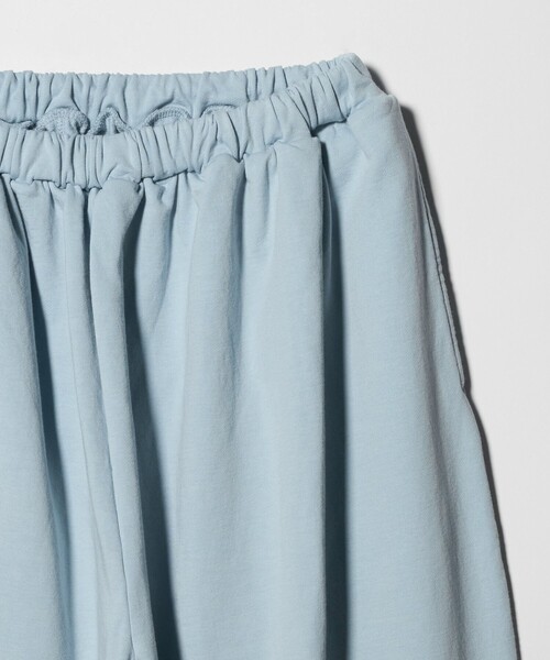 6 スウェットパンツ ジャージ 「6(ROKU)」コットンウラケ ギャザー