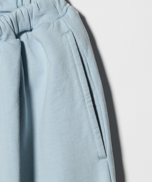 6 スウェットパンツ ジャージ 「6(ROKU)」コットンウラケ ギャザー