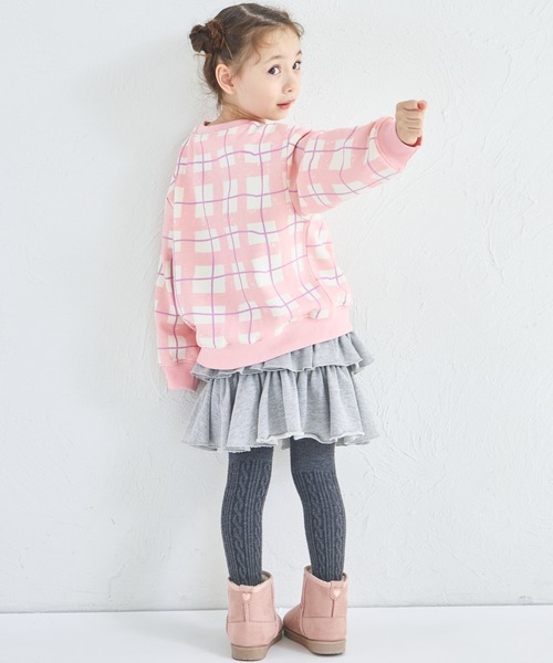 pairmanon（ペアマノン） トレーナー 「ぬくふわ」ガールズ 裏起毛 総