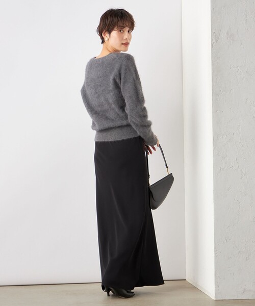 「NOLLEY'S Sophi」 長袖ニット 38 グレー レディース_画像5