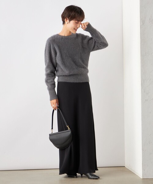 「NOLLEY'S Sophi」 長袖ニット 38 グレー レディース_画像7