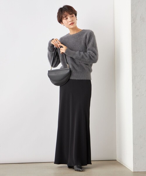 「NOLLEY'S Sophi」 長袖ニット 38 グレー レディース_画像8