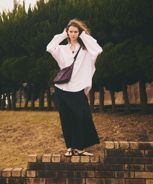 【美品】  Shinzone / シンゾーン | 2024AW | STRIPED DADDY SHIRT ストライプ ダディ シャツ | P0 | ホワイト | レディース THE SHINZONE(ザ シンゾーン) DADDY SHIRT (STRIPE）ダディシャツ