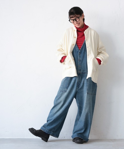 「soulberry」 長袖ニット 3L ブラック×ホワイト レディース_画像2