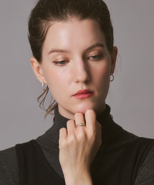 agete（アガット） リング #13 ホワイト系その他 レディース