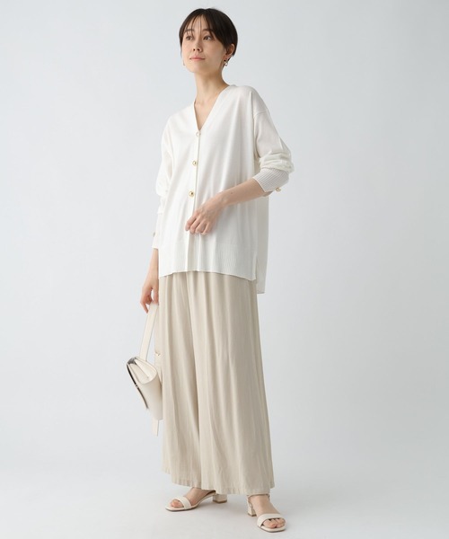 「Elura」 ニットカーディガン FREE ブラック レディース_画像6