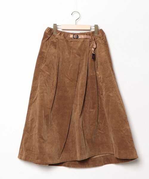 おいブラウン サイズ36一枚 GRAMICCI（グラミチ） スカート L ブラウン レディース : ZOZOTOWN