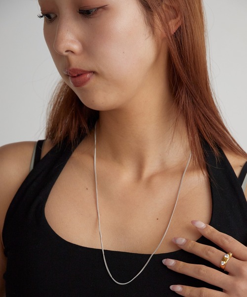 TOMWOOD シルバー925ネックレス TOM WOOD（トムウッド） ネックレス Curb Chain Slim シルバー925