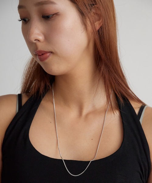 TOM WOOD（トムウッド） ネックレス Curb Chain Slim シルバー925