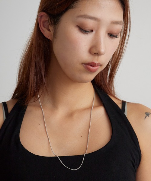 TOM WOOD（トムウッド） ネックレス Curb Chain Slim シルバー925