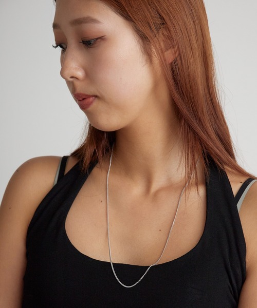 TOM WOOD（トムウッド） ネックレス Curb Chain Slim シルバー925