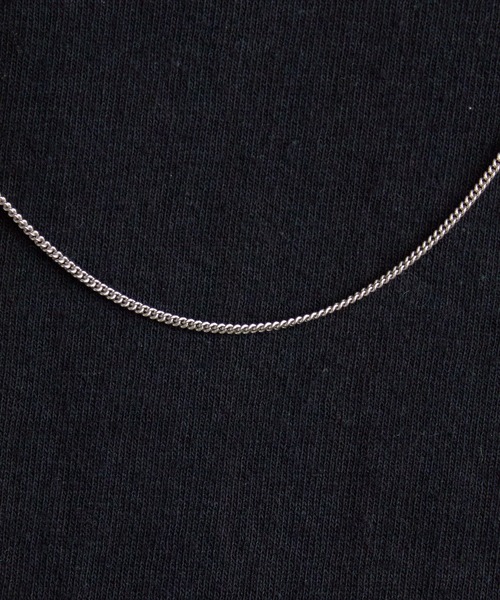 TOM WOOD（トムウッド） ネックレス Curb Chain Slim シルバー925