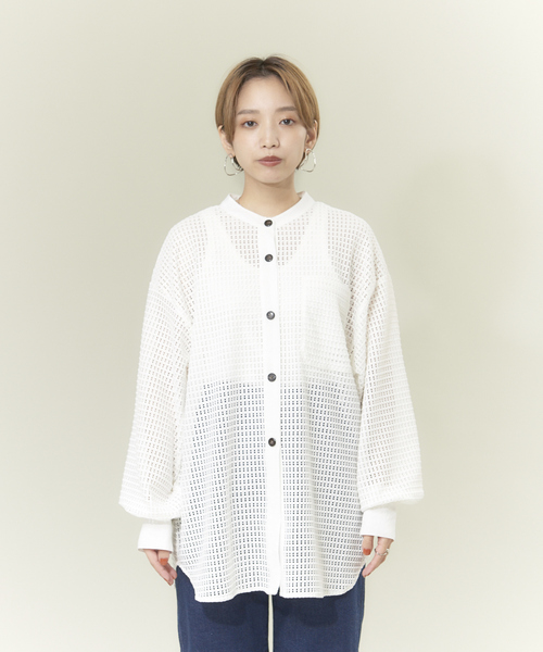 「NOMINE」 長袖ブラウス フリー ブラック レディース_画像3