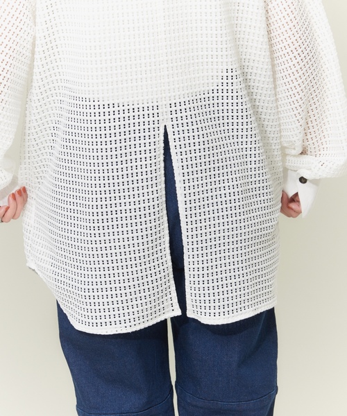 「NOMINE」 長袖ブラウス フリー ブラック レディース_画像6