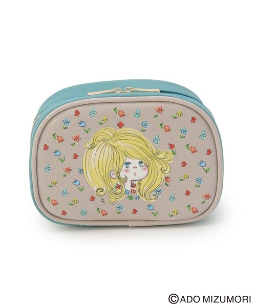 one'sterrace（ワンズテラス） ポーチ 水森亜土 ラウンドポーチ