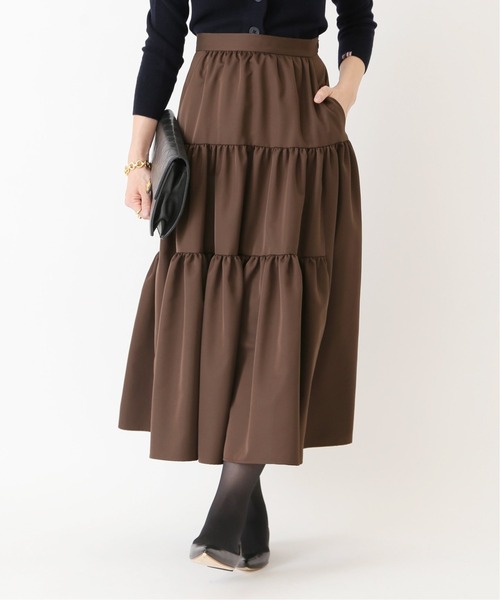 「VERMEIL par iena」 ロングスカート 36 ブラウン レディース_画像5