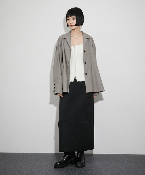 ADAM ET ROPE'（アダムエロペ） ジャケット FREE グレー レディース