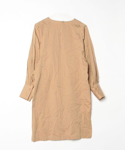 「MACPHEE」 長袖チュニック 36 ベージュ レディース_画像2