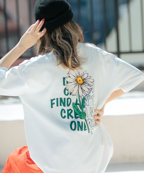 「PBLIM」 半袖Tシャツ MEDIUM オフホワイト レディース_画像6