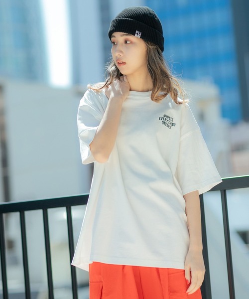 「PBLIM」 半袖Tシャツ MEDIUM オフホワイト レディース_画像9