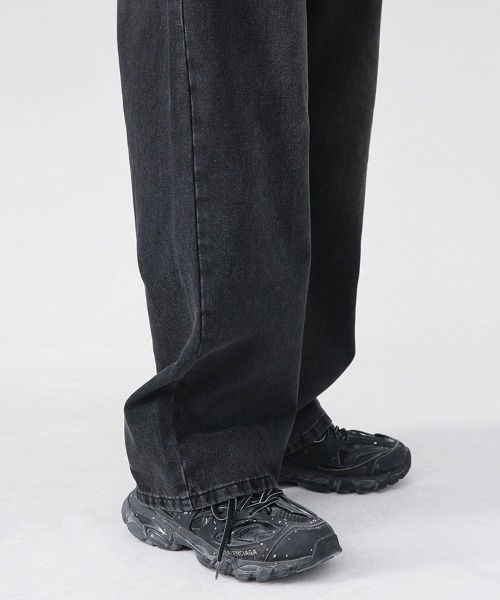 「Ressaca」 デニムパンツ L ブラウン メンズ_画像2