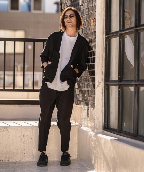 CAMBIO（カンビオ） ジャケット ノーカラージャケット メンズ