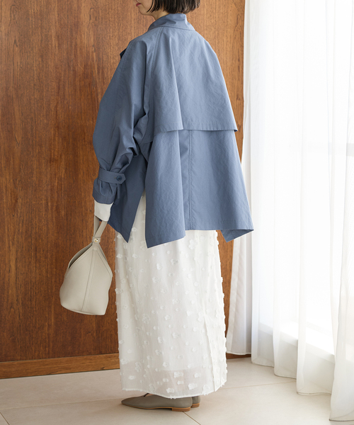 IENA（イエナ） スカート フラワージャガードタックスカート