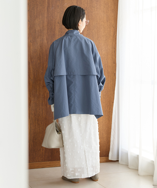 IENA（イエナ） スカート フラワージャガードタックスカート