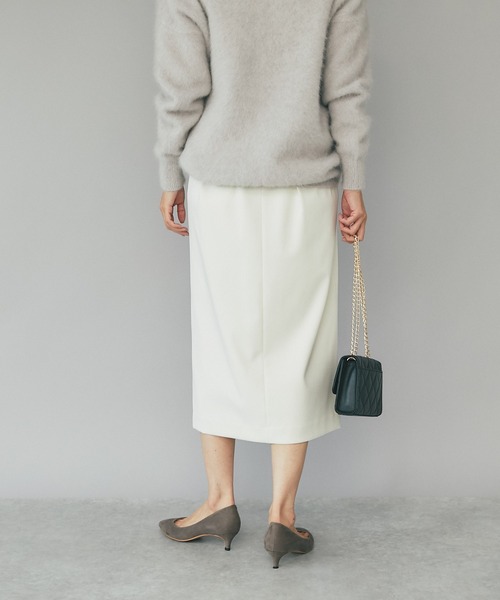 「RIVE DROITE」 タイトスカート 36 アイボリー レディース_画像9