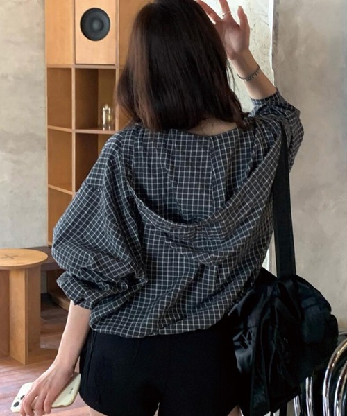 ADDITION STORE ブラウス シャツ ＼日焼け、冷房対策にオススメ