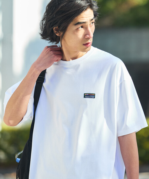 フリークスストア　tシャツ 限定展開 FREA'S STORE/フリークスストア リラックスフィット バック