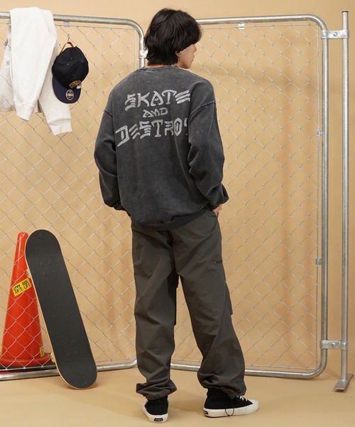 「THRASHER」 長袖Tシャツ X-LARGE ブラック系その他 メンズ_画像6
