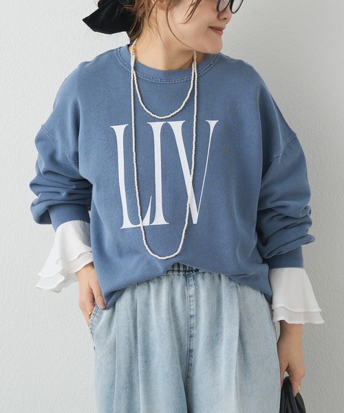 pual ce cin tシャツ ビッグロゴ裏毛スウェット レディース : ZOZOTOWN