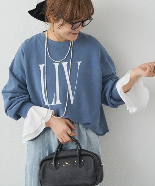 pual ce cin tシャツ ビッグロゴ裏毛スウェット レディース : ZOZOTOWN 