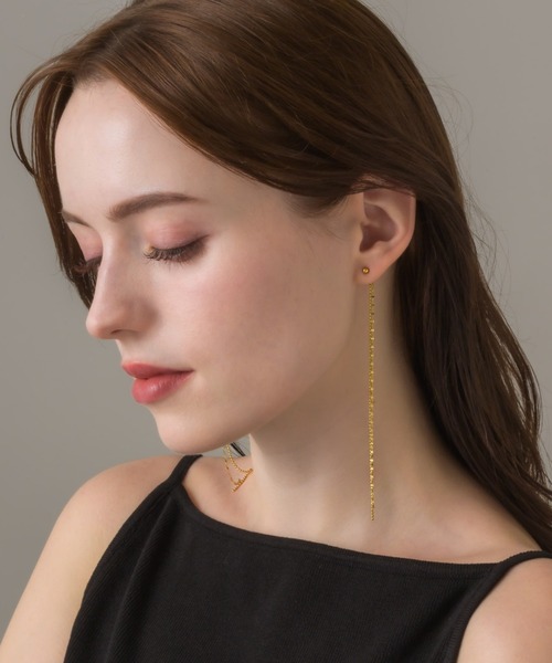 「muku」 ピアス(両耳用) FREE ゴールド レディース_画像2