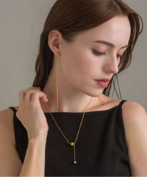 「muku」 ピアス(両耳用) FREE ゴールド レディース_画像7