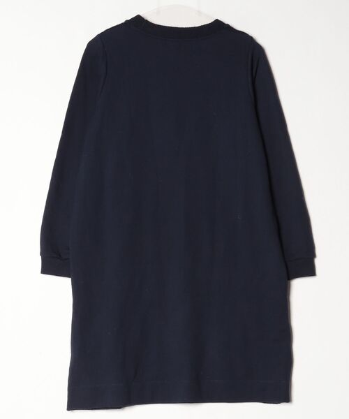 「BEAMS HEART」 ニットワンピース - ネイビー レディース_画像2