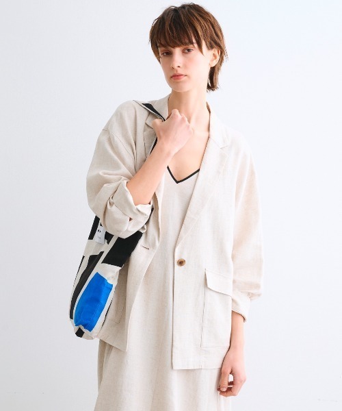 「three dots」 トートバッグ FREE ベージュ レディース_画像4