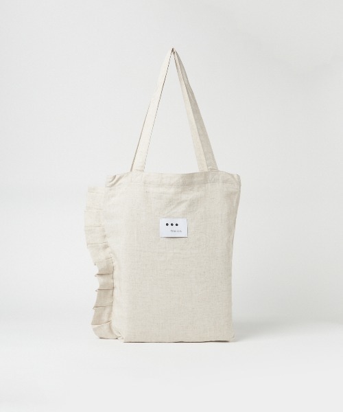 「three dots」 トートバッグ FREE ベージュ レディース_画像5