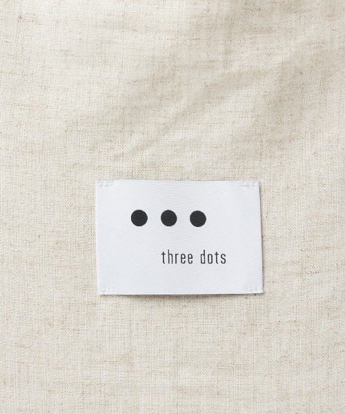 「three dots」 トートバッグ FREE ベージュ レディース_画像9