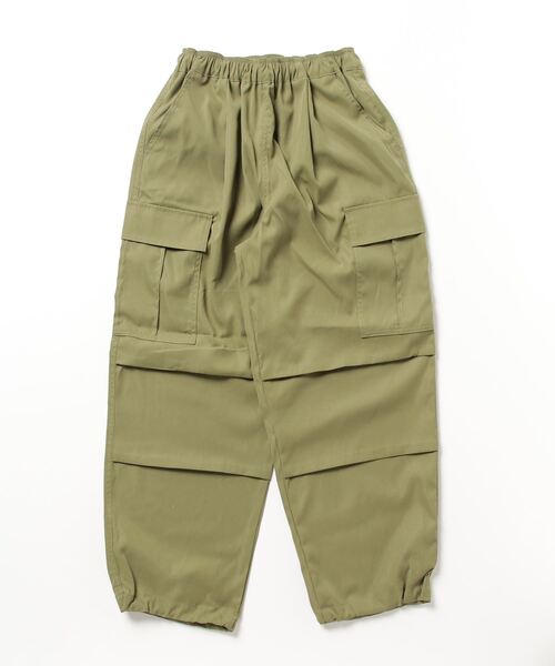 「RAY CASSIN」 カーゴパンツ FREE カーキ レディース_画像2