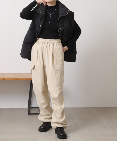 「RAY CASSIN」 カーゴパンツ FREE カーキ レディース_画像8