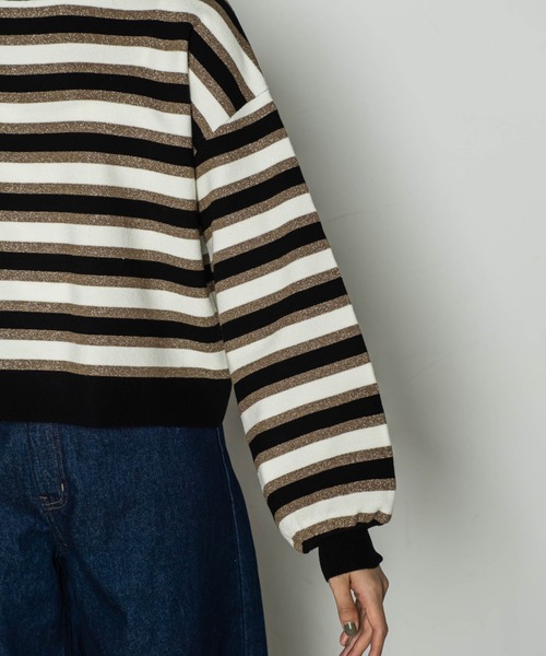 「MAYSON GREY」 長袖ニット M グレー系その他 レディース_画像2