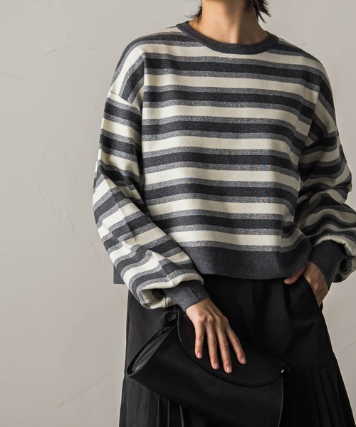 「MAYSON GREY」 長袖ニット M グレー系その他 レディース_画像9