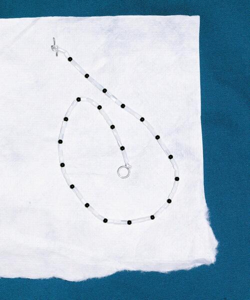 ネックレス SMELLY so’　shell onyx necklace レディース