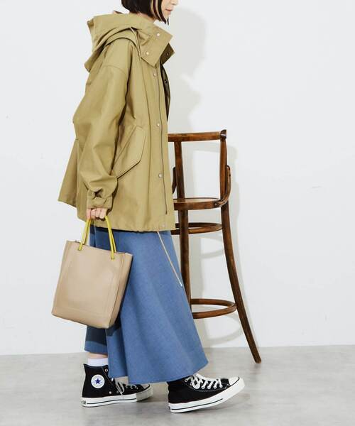 「CONVERSE TOKYO」 ドッキングワンピース FREE ブラック レディース_画像5