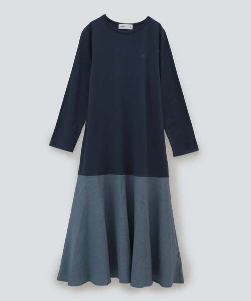 「CONVERSE TOKYO」 ドッキングワンピース FREE ブラック レディース_画像7