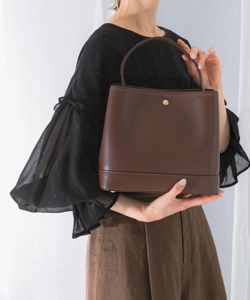 「URBAN RESEARCH ROSSO WOMEN」 2WAYバッグ - ブラウン系その他 レディースの画像