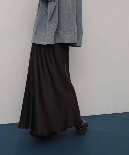 「SENSE OF PLACE by URBAN RESEARCH」 ロングスカート TALL アイボリー レディース_画像5